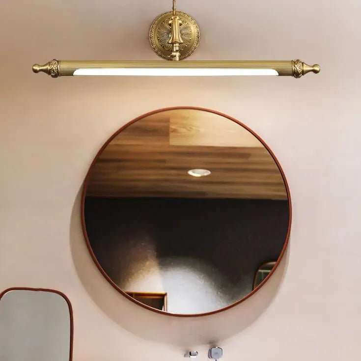 Wandleuchten innen Badezimmer im Vintage Messing Stil - Clowas.de