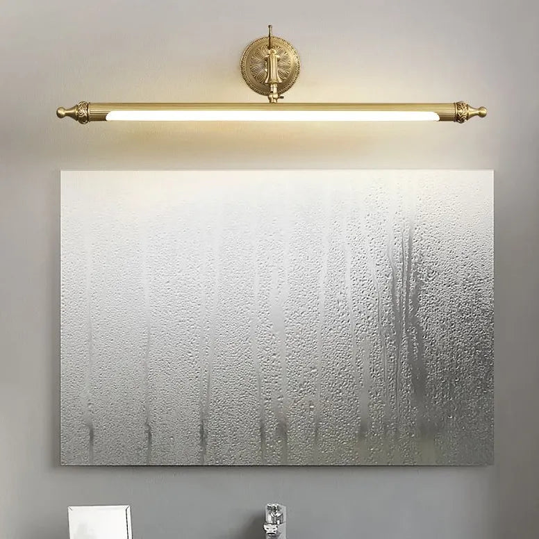 Wandleuchten innen Badezimmer im Vintage Messing Stil - Clowas.de
