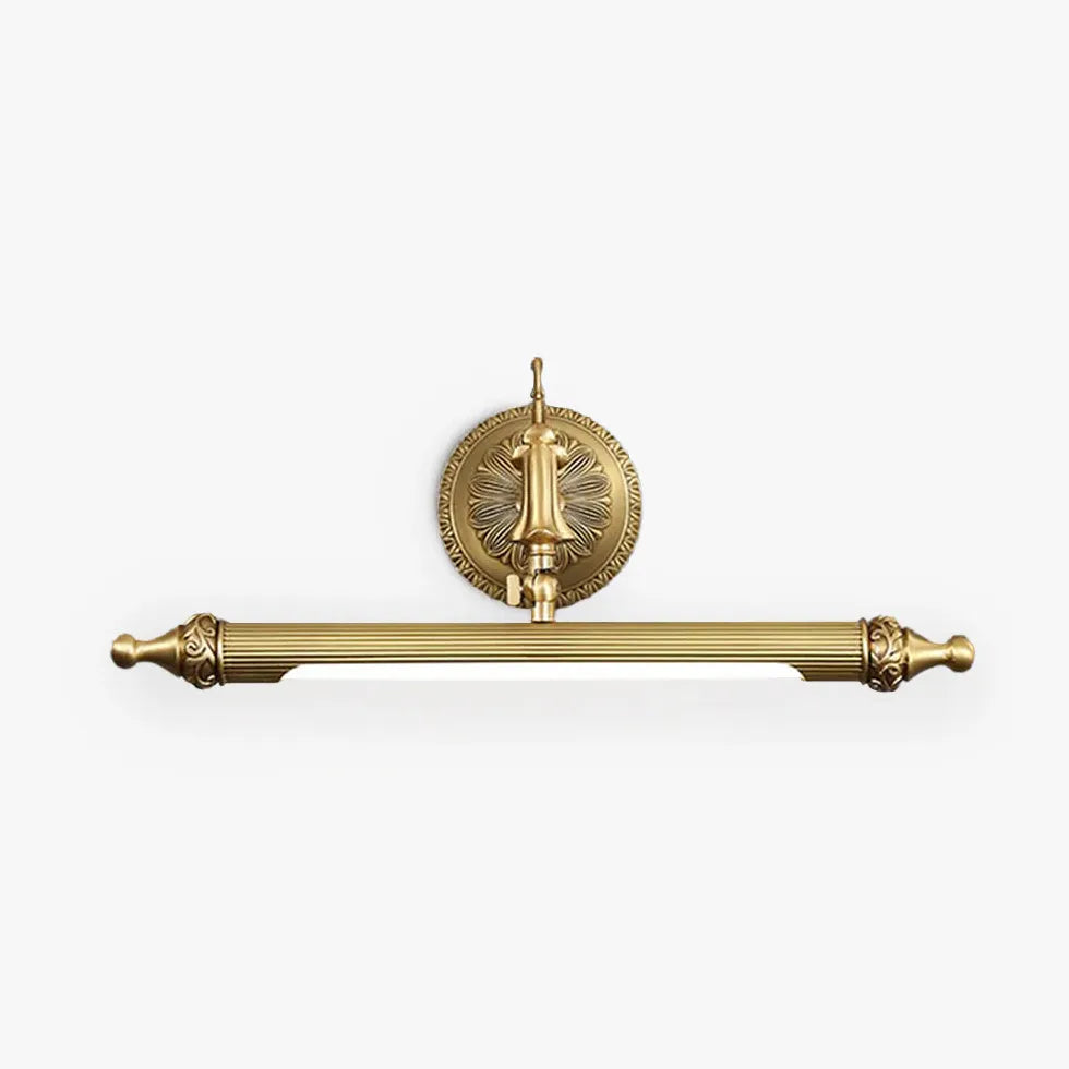 Wandleuchten innen Badezimmer im Vintage Messing Stil - Clowas.de