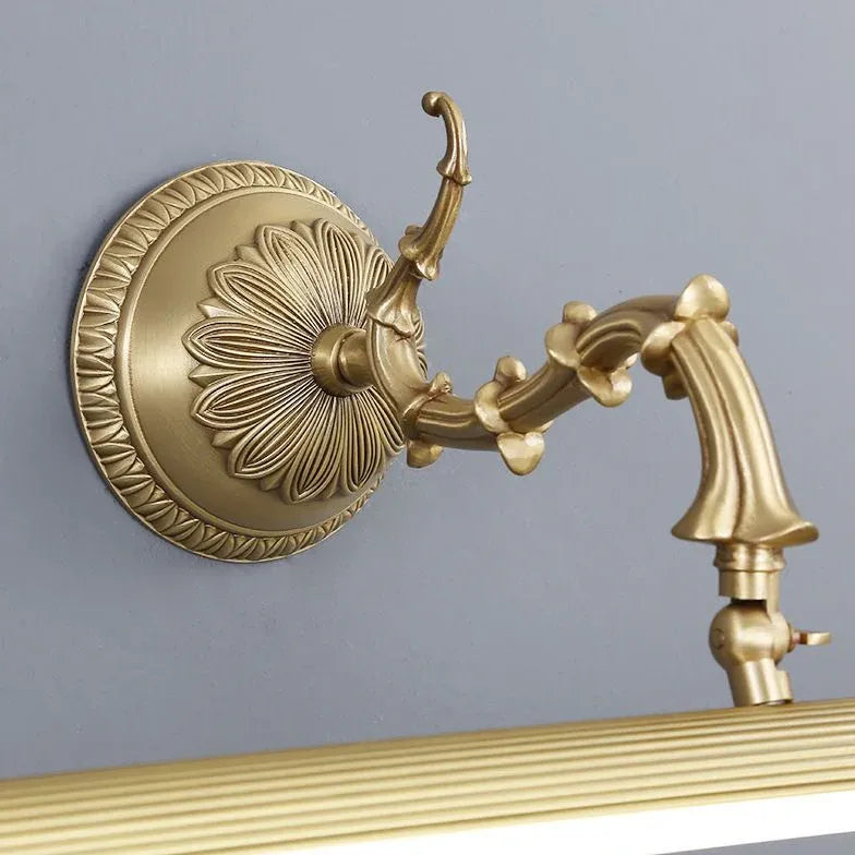 Wandleuchten innen Badezimmer im Vintage Messing Stil - Clowas.de
