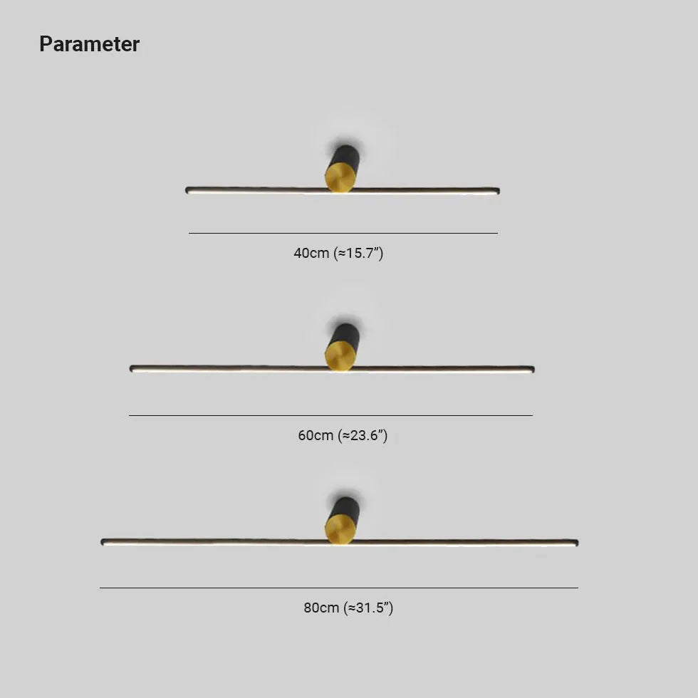 Wandleuchten innen gold im modernen langen Design - Clowas.de