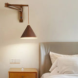 wandleuchten mit arm aus holz faltbar minimalistisch - Clowas.de