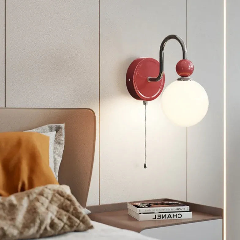 Wandleuchte LED weiß stilvolle Wandlampe mit Schalter - Clowas.de