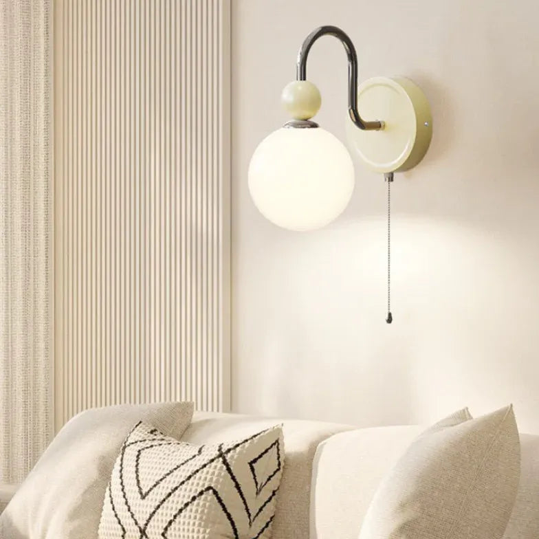 Wandleuchte LED weiß stilvolle Wandlampe mit Schalter - Clowas.de
