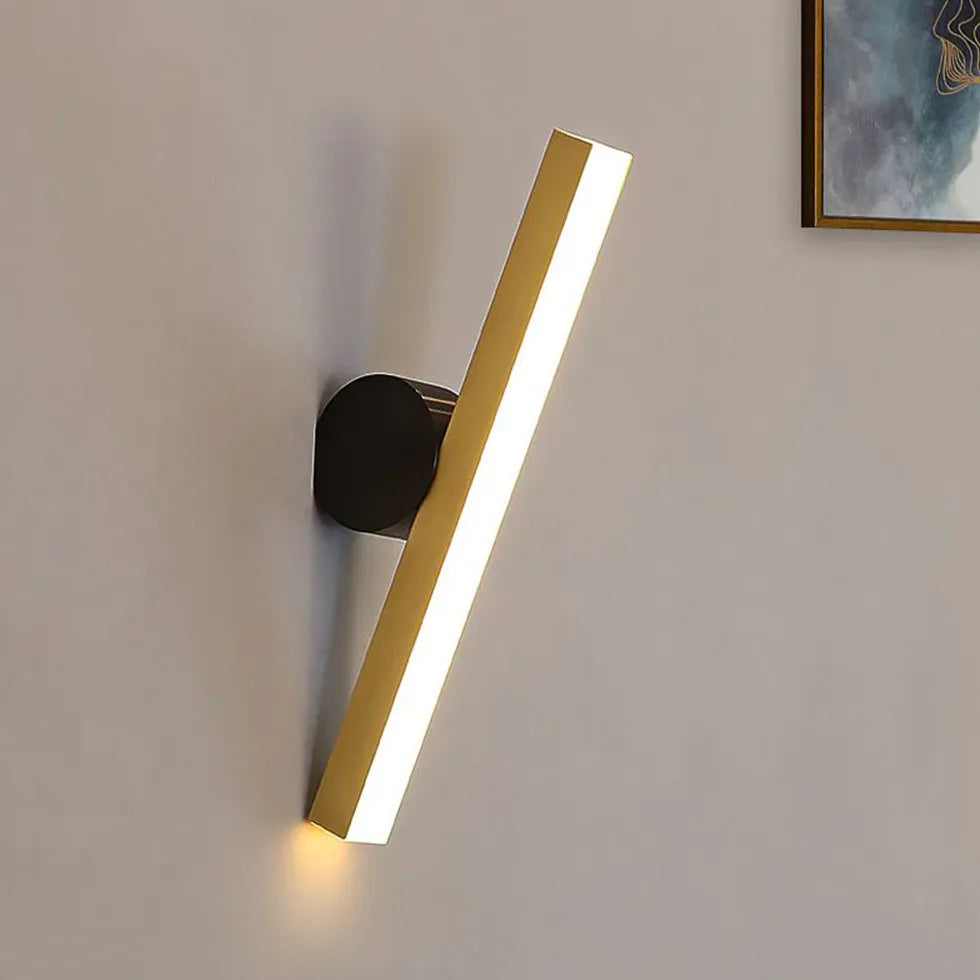 wandleuchten schwarz gold Moderne geometrische Akzente - Clowas.de