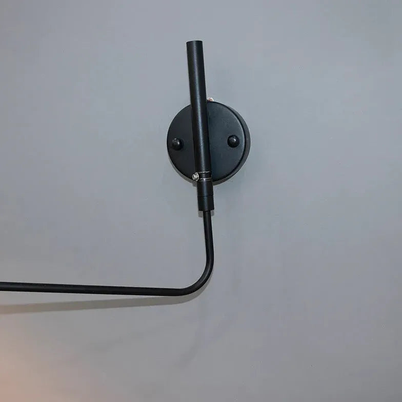 Wandleuchten schwarz metall langarm modern minimalistisch - Clowas.de