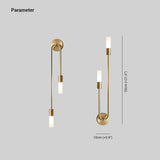 wandleuchter gold moderne minimalistische zwei Lampen - Clowas.de