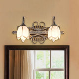 Wandleuchter Messing im amerikanischen Vintage LED Stil - Clowas.de
