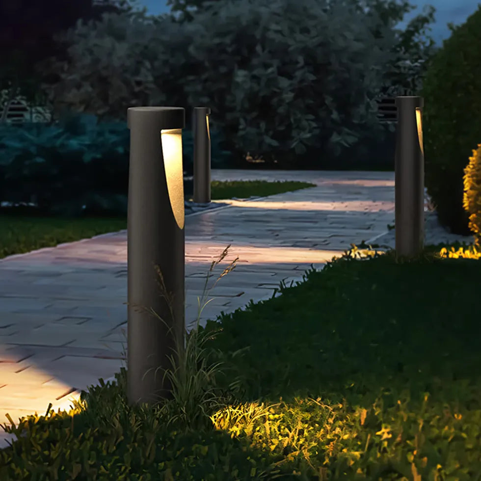 Wegeleuchte schwarz moderne einfache Outdoor Beleuchtung - Clowas.de