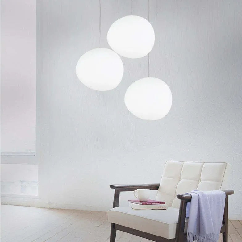 weisse hängeleuchte für skandinavisches minimalistisches design - Clowas.de