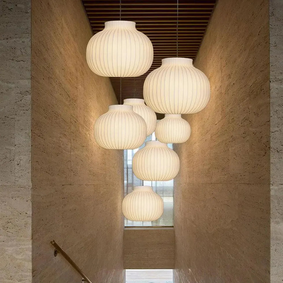 weiße pendelleuchte skandinavisch für modernes Wohndesign - Clowas.de