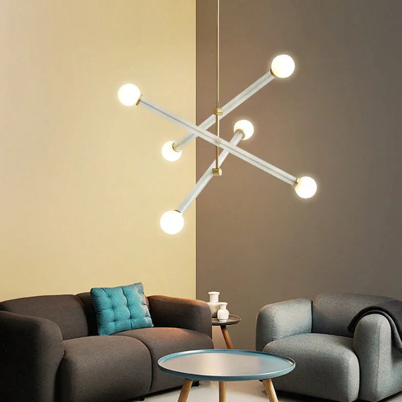Weiße Pendelleuchte skandinavisch nordisch modernes Design minimalistisch - Clowas.de