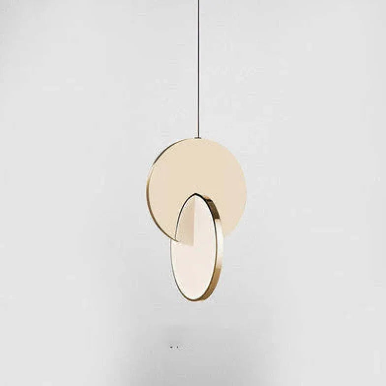 Round Geometric Modern Pendant Light