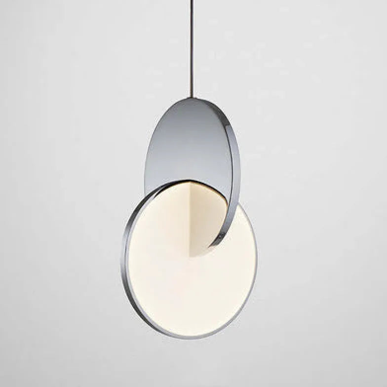 Round Geometric Modern Pendant Light