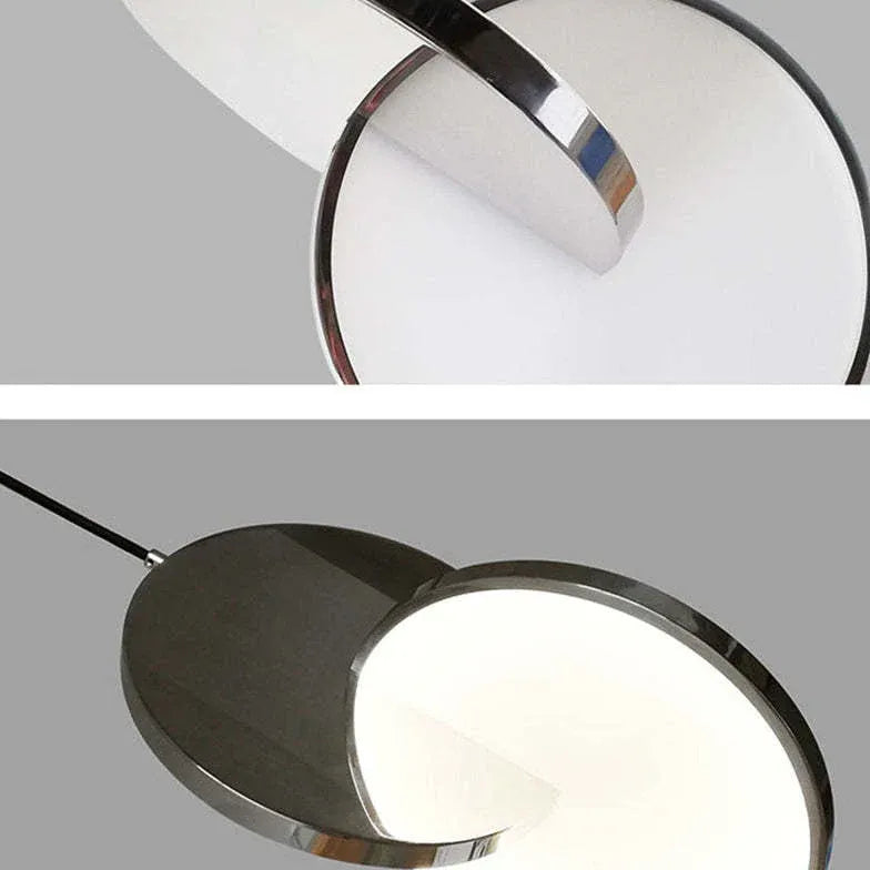 Round Geometric Modern Pendant Light