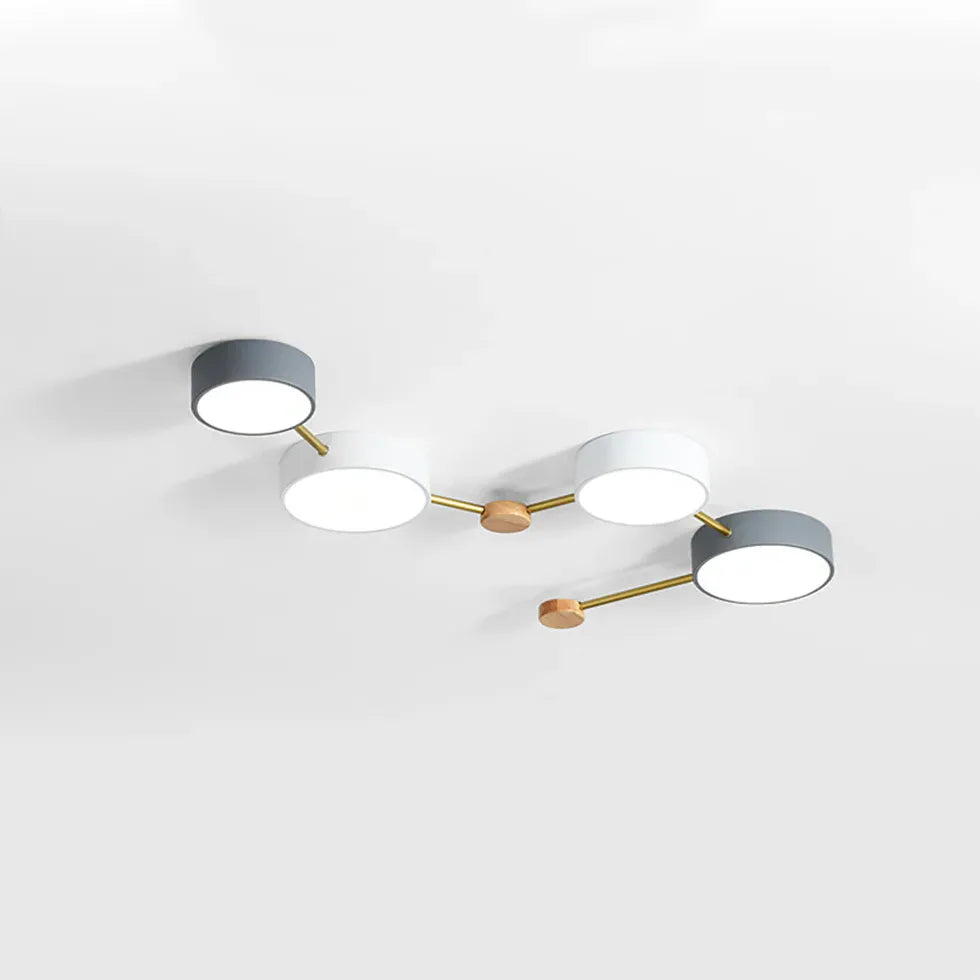 Wohnzimmer Deckenleuchte LED dimmbar modernes Design - Clowas.de