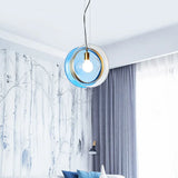 Wohnzimmer Hängelampe modern Nordisch schlicht Glas - Clowas.de