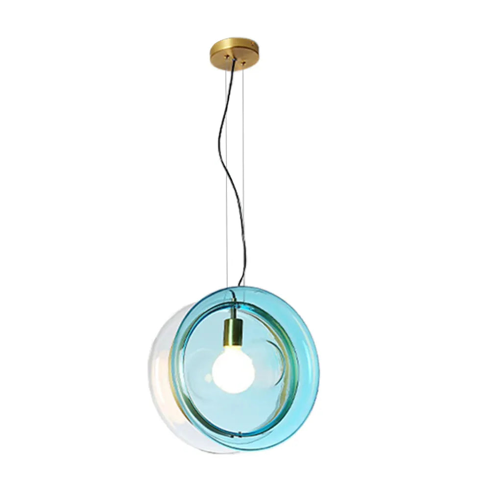 Wohnzimmer Hängelampe modern Nordisch schlicht Glas - Clowas.de