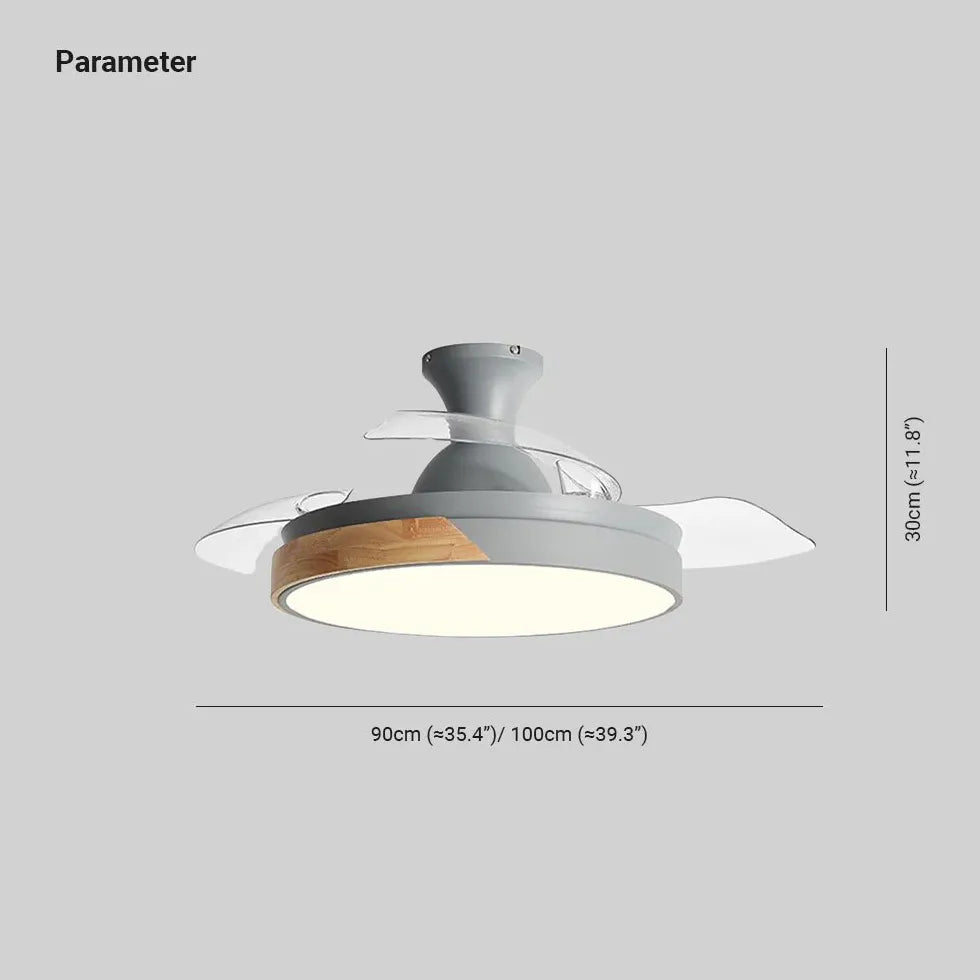 Leiser Deckenventilator mit Licht im modernen Design - Clowas.de